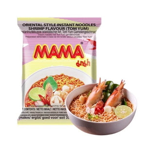 Mama Shrimp Tom Yum Instant Noodles 2.12 oz (Pack of 5) US SELLER