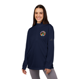Stylish Quarter-Zip Pullover, Athletic Wear, Embroidered Sweatshirt, Active Lifestyle Top, Gift for Sports Lovers