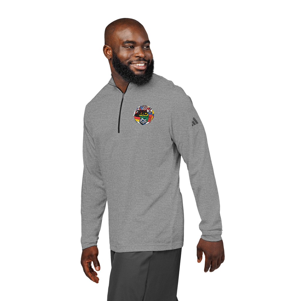 Stylish Quarter-Zip Pullover, Athletic Wear, Embroidered Sweatshirt, Active Lifestyle Top, Gift for Sports Lovers