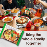 MAMA Noodles Chand Clear Pho Soup Instant Rice Noodles w/Delicious Thai Flavors, Hot & Spicy Noodles, No Trans Fat w/Fewer Calories Than Deep Fried Noodles 5 Pack