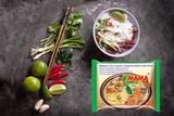 MAMA Noodles Chand Clear Pho Soup Instant Rice Noodles w/Delicious Thai Flavors, Hot & Spicy Noodles, No Trans Fat w/Fewer Calories Than Deep Fried Noodles 5 Pack