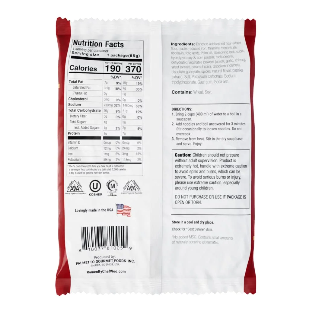 RAMEN EXPRESS Beef Flavor Ramen Noodle Packs, 3 Oz Each (Pack Of 10) | Animal-free Ramen Noodles | All Plant-based | Made in U.S. with finest American flour