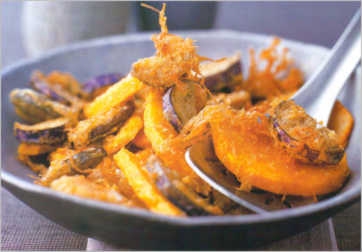 How to Make Cambodian Deep-Fried Vegetables Asian Cooking Recipe Cuisine