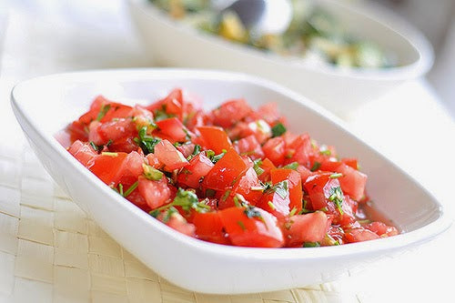 How to Make Indian Tomato Salad with Ginger Asian Cooking Recipe Cuisine