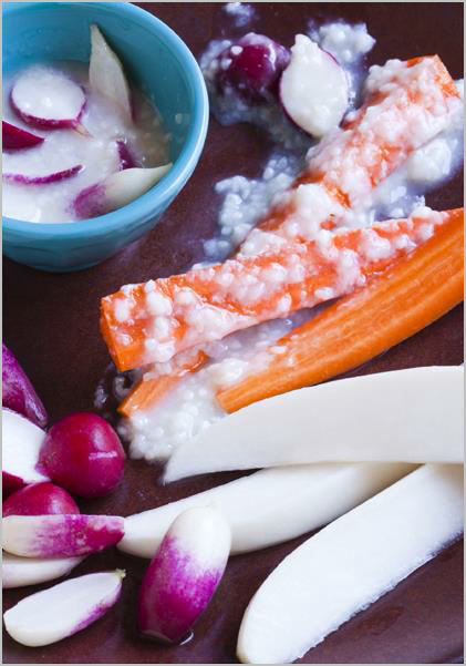 How to Make Japanese Koji Rice Pickles Asian Cooking Recipe Cuisine