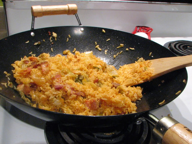 How to Make Korean Crab and Pork Fried Rice Asian Cooking Recipe Cuisine
