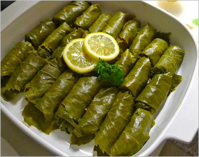 How to Make Turkish Sardines in Grape Vine Leaves Asian Cooking Recipe Cuisine