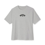MAHA with black logo Trendy Oversized Boxy Tee | Casual Streetwear, Gift for Her or Him, Relaxed Fit Shirt, Summer Wardrobe Essential, Everyday Tee