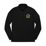 Stylish Quarter-Zip Pullover, Athletic Wear, Embroidered Sweatshirt, Active Lifestyle Top, Gift for Sports Lovers