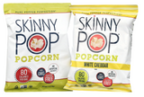 SkinnyPop Gluten-Free Original and White Cheddar Popcorn Variety Pack, 0.5 oz, 20 Count