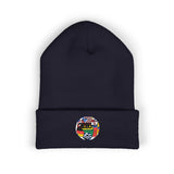 Classic Embroidered Cuffed Beanie | Cozy Winter Hat, Unisex Beanie, Handmade Gift, Warm Accessory, Streetwear Fashion