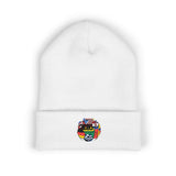 Classic Embroidered Cuffed Beanie | Cozy Winter Hat, Unisex Beanie, Handmade Gift, Warm Accessory, Streetwear Fashion