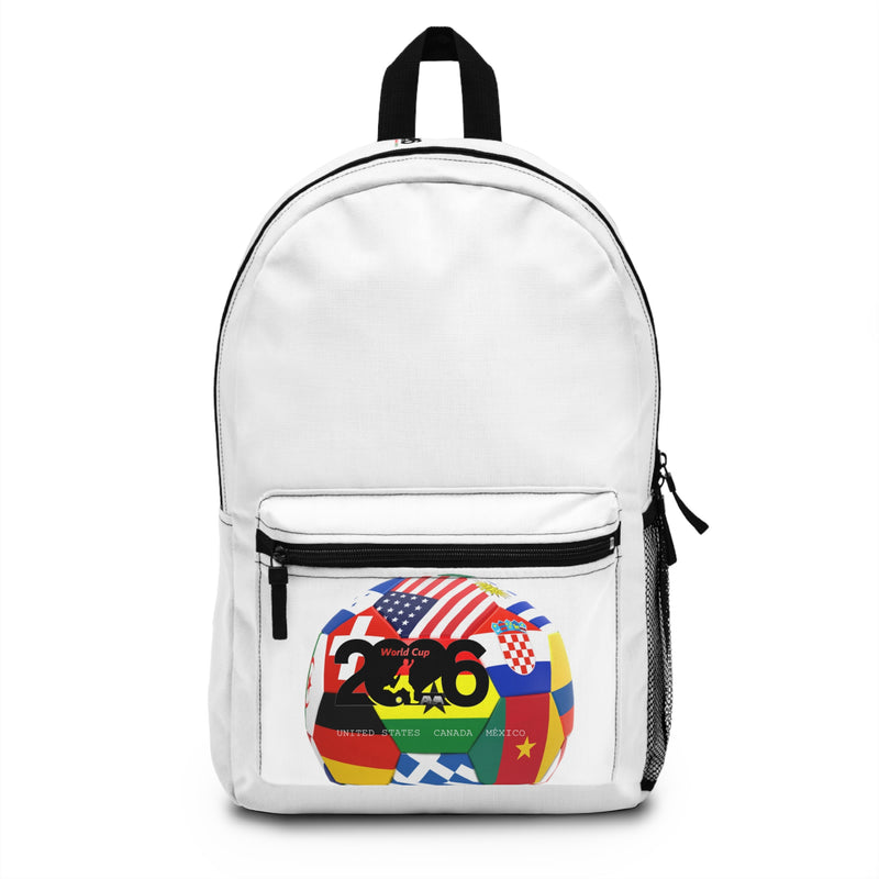 World Cup Backpack - Perfect for Sports Fans, Travel, School, Events - Unisex, Durable, Trendy, Graphic Design