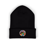 Classic Embroidered Cuffed Beanie | Cozy Winter Hat, Unisex Beanie, Handmade Gift, Warm Accessory, Streetwear Fashion
