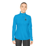 Ladies Quarter-Zip Pullover - Stylish Comfort for Gym, Yoga, Casual Wear, Sports Events, Gift for Her