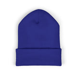 Classic Embroidered Cuffed Beanie | Cozy Winter Hat, Unisex Beanie, Handmade Gift, Warm Accessory, Streetwear Fashion