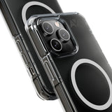 Magnetic Clear Impact iPhone Cases - Durable, Sleek Design for Stylish Protection, Compatible with MagSafe, Perfect for Gifts, Tech Lovers