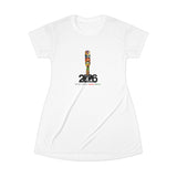 Colorful United World Cup 2026 T-Shirt Dress - Summer Fun, Relaxed Fit, Perfect for Casual Days, Travel, Events, Festivals