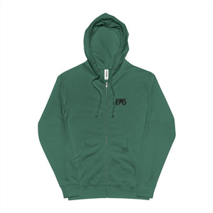 Cozy Unisex Fleece Zip-Up Hoodie - Perfect for Everyday Wear, Travel, Outdoor Activities, Gift, Casual Style