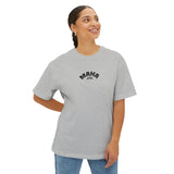 MAHA with black logo Trendy Oversized Boxy Tee | Casual Streetwear, Gift for Her or Him, Relaxed Fit Shirt, Summer Wardrobe Essential, Everyday Tee