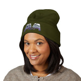 Embroidered Classic Cuffed Beanie - Stylish Winter Hat, Gift for Him/Her, Perfect for Everyday Wear, Cozy Beanie for All Seasons, Fun [...]