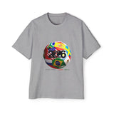 Men's Oversized World Cup Tee, Casual Sportswear, World Cup 2026 Fan Gear, Graphic Tee for Events, Summer Outing Essentials