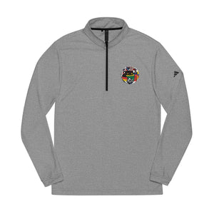 Stylish Quarter-Zip Pullover, Athletic Wear, Embroidered Sweatshirt, Active Lifestyle Top, Gift for Sports Lovers