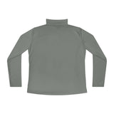 Ladies Quarter-Zip Pullover - Stylish Comfort for Gym, Yoga, Casual Wear, Sports Events, Gift for Her