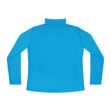 Ladies Quarter-Zip Pullover - Stylish Comfort for Gym, Yoga, Casual Wear, Sports Events, Gift for Her