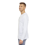 Men's Motivational Long Sleeve Shirt, Casual Wear, Fitness Apparel, Gift for Him, Athleisure Top, Everyday Style