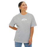 MAHA with white logo Trendy Oversized Boxy Tee | Casual Streetwear, Gift for Her or Him, Relaxed Fit Shirt, Summer Wardrobe Essential, Everyday Tee