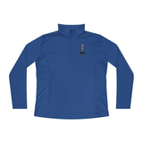 Ladies Quarter-Zip Pullover - Stylish Comfort for Gym, Yoga, Casual Wear, Sports Events, Gift for Her