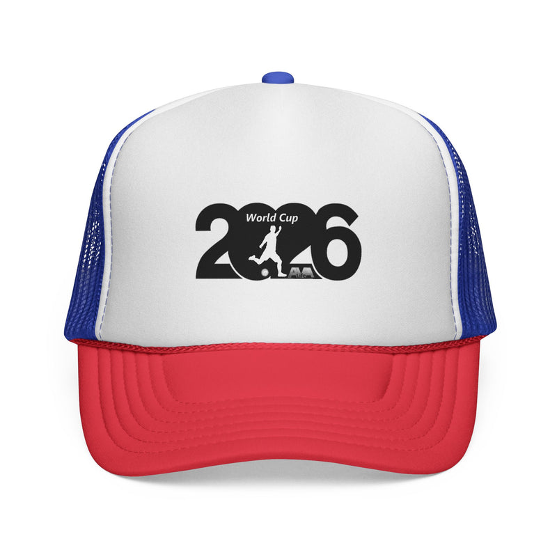 World Cup Trucker Cap, Sports Cap, Adjustable Hat, Soccer Fan Gear, Gift for Sports Lovers, Event Merchandise, Unisex Headwear