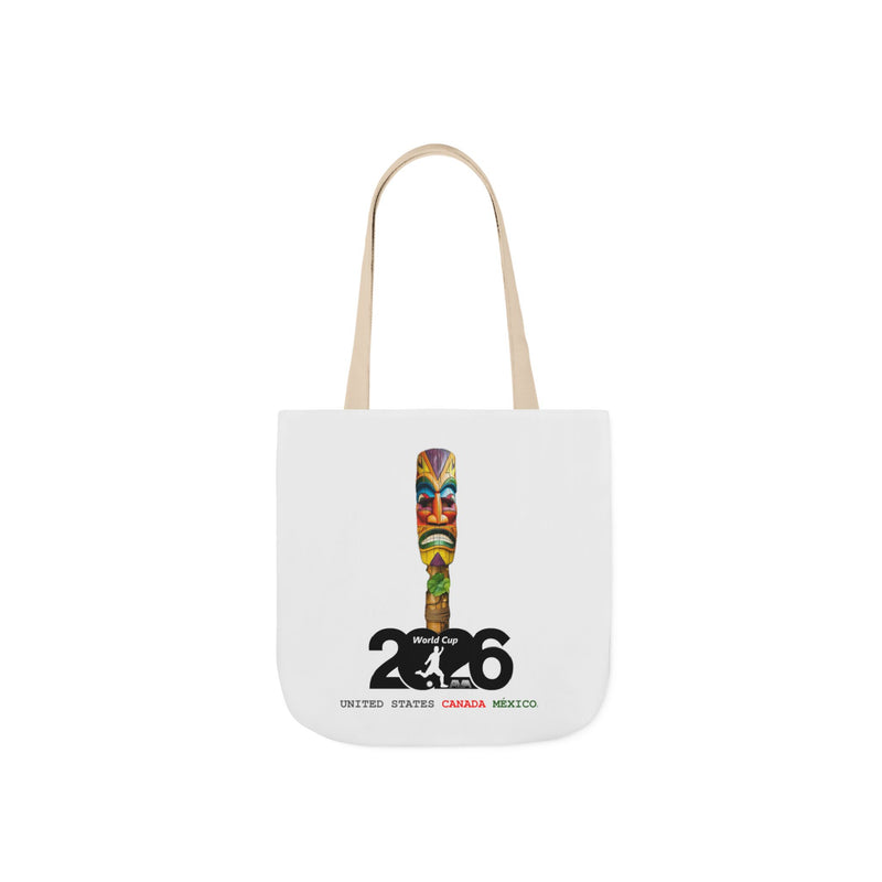 World Cup 2026 Canvas Tote Bag, Sporty Tote for Fans, Eco-Friendly Shopper, Gift for Soccer Lovers, Travel Bag