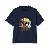Men's Oversized World Cup Tee, Casual Sportswear, World Cup 2026 Fan Gear, Graphic Tee for Events, Summer Outing Essentials