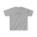 Adventurous Kids Tee: Comfort is Easy, Risk is Living, Motivational Shirt, Gift for Young Explorers, Fun Everyday Wear