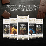(12 Pack)Lindt Excellence 100% Cocoa Dark Chocolate Candy Bar, 3.5 oz.