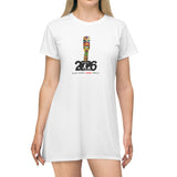 Colorful United World Cup 2026 T-Shirt Dress - Summer Fun, Relaxed Fit, Perfect for Casual Days, Travel, Events, Festivals