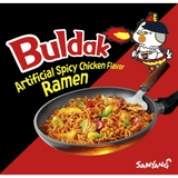 Samyang Buldak Spicy Ramen, Hot Chicken Ramen, Korean Stir-Fried Instant Noodle, Original, 1 Bag with 5 Pack
