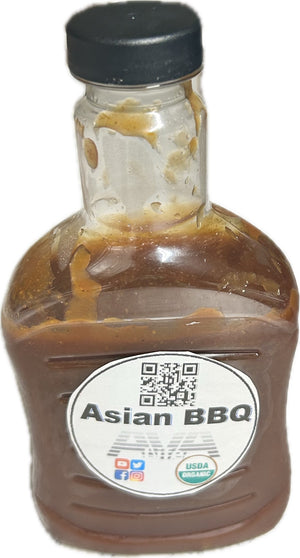 Asian BBQ maple syrup with a Tang