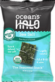 Ocean's Halo Variety Pack - Wasabi, Sea Salt, Ginger Sesame & Thai Sweet Chili Organic Trayless Seaweed Snack 4 Pack Vegan Gluten-Free 0.14 oz Nori Sheets USDA Certified Organic Non-GMO Shelf-Stable