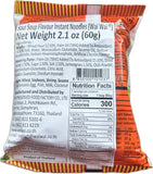 Wai Wai Hot and Sour Style Instant Noodles 5 Pack - Quick & Easy Asian Cuisine Meal
