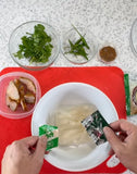 MAMA Oriental Style Instant Rice Thick Noodles Clear Soup Thai Product Hearty Light Soup Delicate Rice Noodles Authentic Flavors 5 Packs