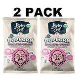 LesserEvil Organic Popcorn, Himalayan Pink Salt 4.6 oz Pack of 2