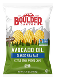 2 Pack Boulder Canyon Avocado Sea Salt Kettle Chips, 6 Ounce -- 2 pack