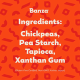 6 Pack Banza Chickpea Pasta, Variety Pack (2 Penne/2 Rotini/2 Shells) - Gluten Free Healthy Pasta, High Protein, Lower Carb and Non-GMO - 8 oz