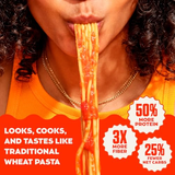 6 Pack Banza Chickpea Pasta, Variety Pack (2 Penne/2 Rotini/2 Shells) - Gluten Free Healthy Pasta, High Protein, Lower Carb and Non-GMO - 8 oz