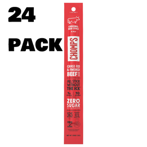 24 Pack Chomps Original Beef Stick 1.15 oz (Pack Of 24)