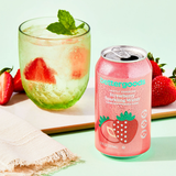 bettergoods Strawberry Flavored Sparkling Water, 12 fl oz, 8 Cans