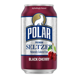 Polar Black Cherry Flavored Seltzer Water Cans - 12 fl oz - 8 pk case 2 Pack 16